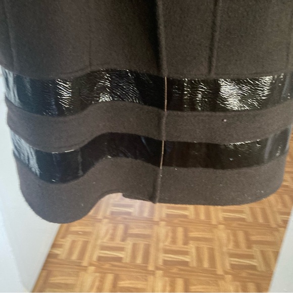 Brown Full Length Wool Coat - Picture 5 of 5